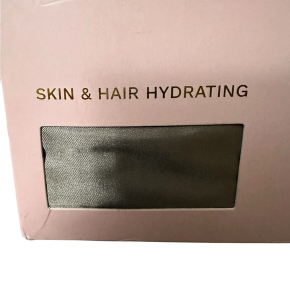 RISE Satin Flat Sheet in Queen in Charcoal Gray NIB - Picture 2 of 12